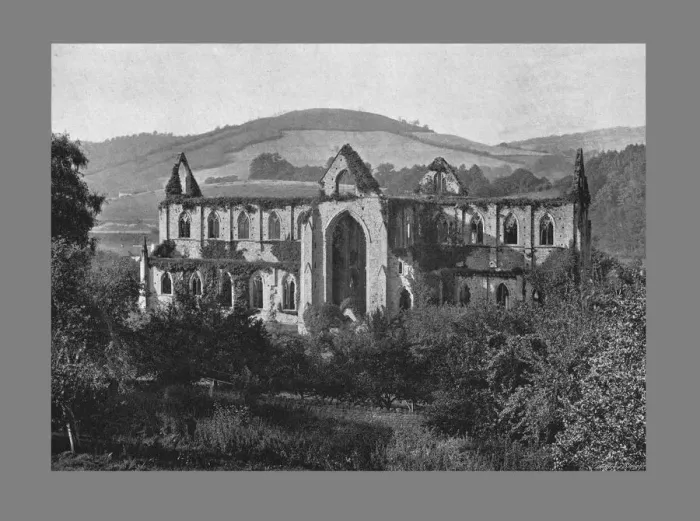 Framed Print : Tintern Abbey, c1900. Artist: Valentine & Sons Framed Print : Tintern Abbey, c1900. Artist: Valentine & Sons