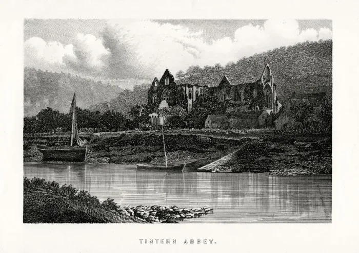 Framed Print : Tintern Abbey, Monmouthshire, England, 1896 Framed Print : Tintern Abbey, Monmouthshire, England, 1896