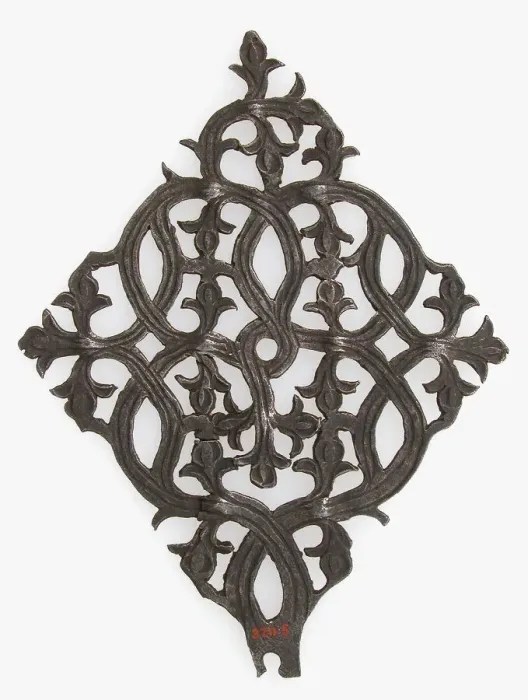 Framed Print : Tip of door band, German, 15th century. Creator: Unknown Framed Print : Tip of door band, German, 15th century. Creator: Unknown