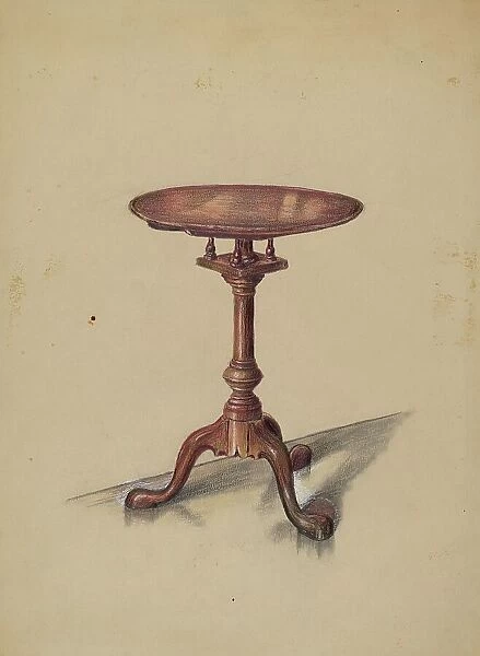 Tip-top Table, 1935 / 1942. Creator: Hans Korsch