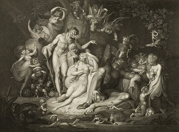 Titania's Awakening, 1803. Creator: Thomas Ryder