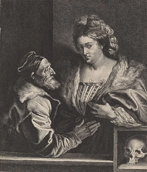 Titians Mistress. Creator: Anthony van Dyck