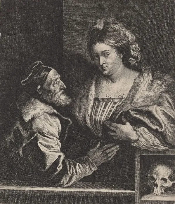 Framed Print : Titians Mistress. Creator: Anthony van Dyck Framed Print : Titians Mistress. Creator: Anthony van Dyck