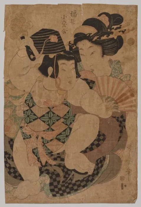 Framed Print : No Title, 1753-1806. Creator: Kitagawa Utamaro (Japanese, 1753?-1806) Framed Print : No Title, 1753-1806. Creator: Kitagawa Utamaro (Japanese, 1753?-1806)
