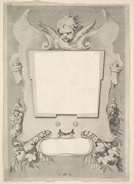 Title Page: Bentivoglio, Della Guerra di Fiandra, 1632. Creator: Claude Mellan