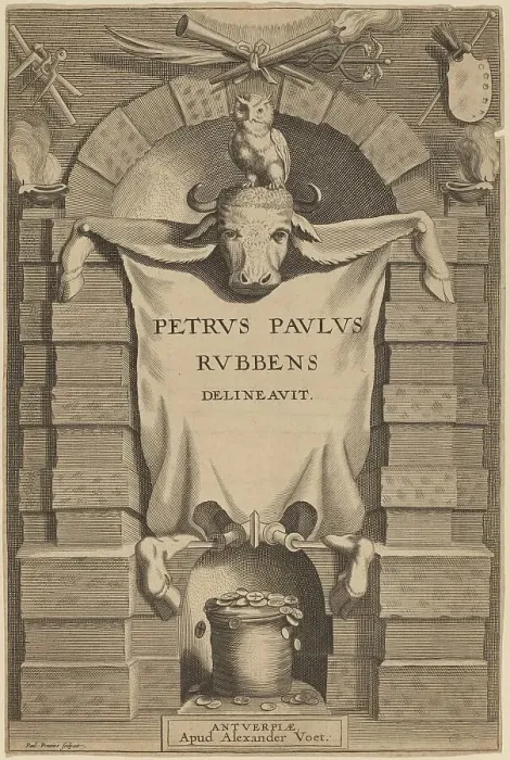 Framed Print : Title Page. Creator: Paulus Pontius Framed Print : Title Page. Creator: Paulus Pontius