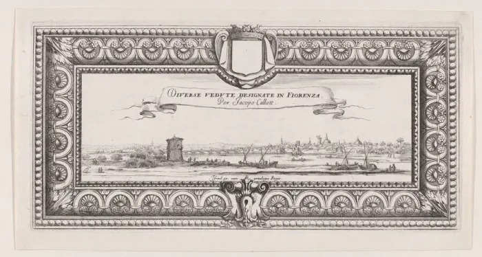 Framed Print : Title Page Designed for the Sale of the Series of Paysages Gravé Framed Print : Title Page Designed for the Sale of the Series of Paysages Gravé