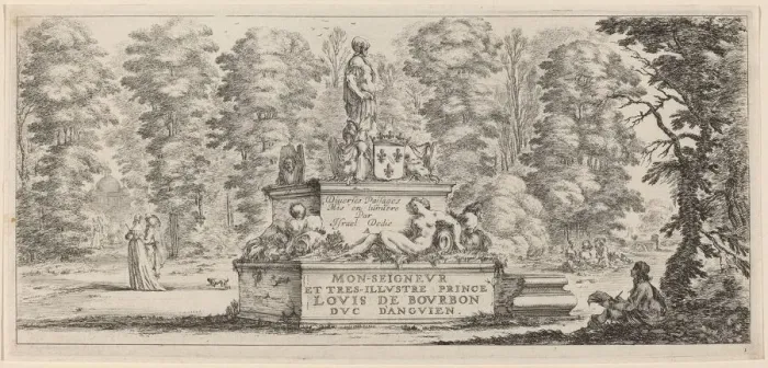 Framed Print : Title Page for Divers paysages, in or before 1647 Framed Print : Title Page for Divers paysages, in or before 1647