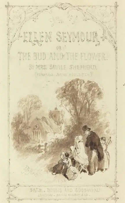 Framed Print : Title Page for Ellen Seymour'. Creator: Birket Foster. Title Page for Ellen Seymour'. Creator: Birket Foster Framed Print : Title Page for Ellen Seymour'. Creator: Birket Foster. Title Page for Ellen Seymour'. Creator: Birket Foster