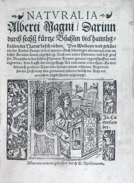 Framed Print : The title page of 'Naturalia', 1548. Creator: Unknown Framed Print : The title page of 'Naturalia', 1548. Creator: Unknown