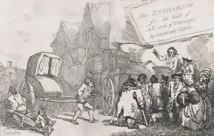 Framed Print : Title Page: A New Book of Horses and Carriages, or, The Rhedarium for the Sale of All Framed Print : Title Page: A New Book of Horses and Carriages, or, The Rhedarium for the Sale of All