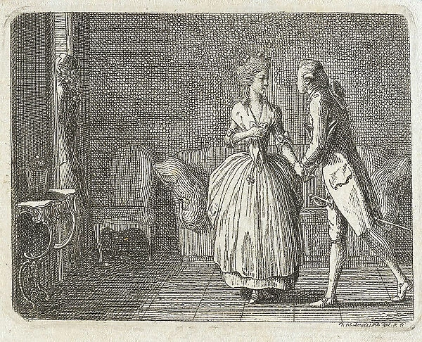 Title Vignette for Meissner's Sketches, 1783. Creator: Daniel Nikolaus Chodowiecki