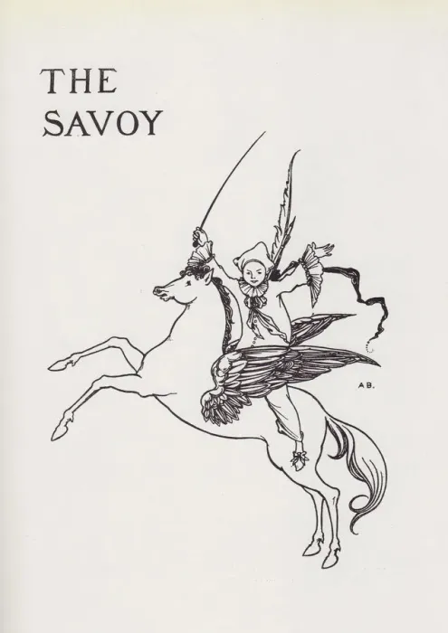 Framed Print : Titlepage Design for The Savoy No. 3, 1896. Creator: Aubrey Beardsley Framed Print : Titlepage Design for The Savoy No. 3, 1896. Creator: Aubrey Beardsley