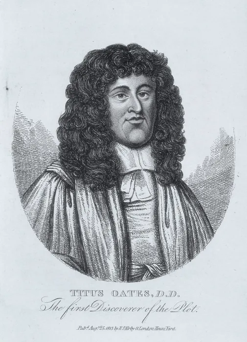 Framed Print : Titus Oates, D.D. The first Discoverer of the Plot, 1813. Creator: Unknown Framed Print : Titus Oates, D.D. The first Discoverer of the Plot, 1813. Creator: Unknown
