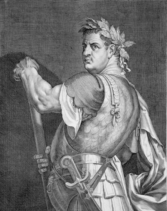 Framed Print : Titus, Roman Emperor, (c1590-1629). Artist: Aegidius Sadeler II Framed Print : Titus, Roman Emperor, (c1590-1629). Artist: Aegidius Sadeler II