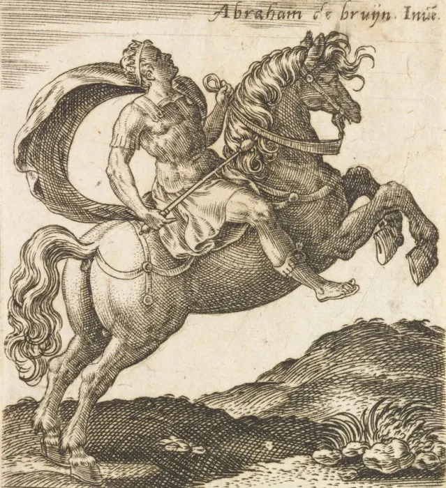 Framed Print : Titus Vespasianus from Twelve Caesars on Horseback, ca. 1565-1587. ca. 1565-1587 Framed Print : Titus Vespasianus from Twelve Caesars on Horseback, ca. 1565-1587. ca. 1565-1587