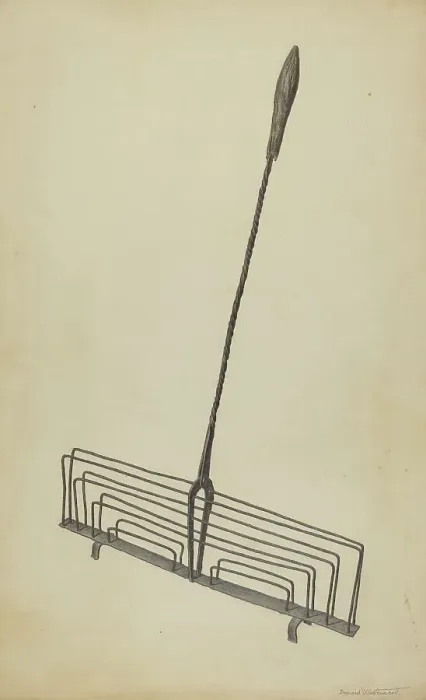 Framed Print : Toast Rack, c. 1938. Creator: Bernard Westmacott Framed Print : Toast Rack, c. 1938. Creator: Bernard Westmacott