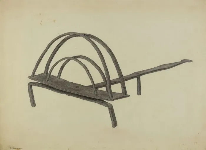 Framed Print : Toast Rack, c. 1939. Creator: Gordon Sanborn Framed Print : Toast Rack, c. 1939. Creator: Gordon Sanborn