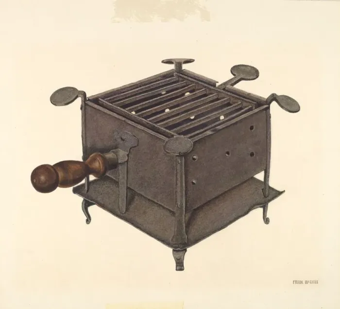 Framed Print : Toaster or Broiler, c. 1939. Creator: Frank McEntee Framed Print : Toaster or Broiler, c. 1939. Creator: Frank McEntee