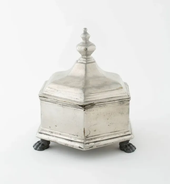 Framed Print : Tobacco Box, Netherlands, c. 1740. Creator: Unknown Framed Print : Tobacco Box, Netherlands, c. 1740. Creator: Unknown