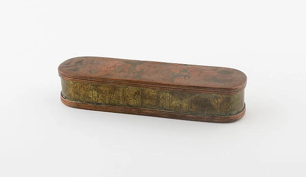 Tobacco Box with Scenes Related to the Crucifixion, Amsterdam, 18th century