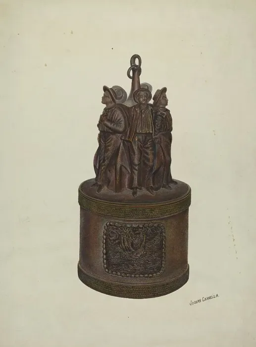 Framed Print : Tobacco Jar, 1935 / 1942. Creator: Joseph Cannella Framed Print : Tobacco Jar, 1935 / 1942. Creator: Joseph Cannella