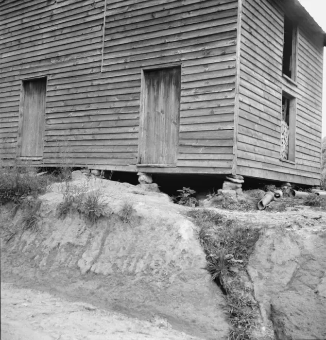 Framed Print : Tobacco packhouse, Person County, North Carolina, 1939. Creator: Dorothea Lange Framed Print : Tobacco packhouse, Person County, North Carolina, 1939. Creator: Dorothea Lange