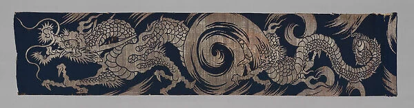 Tobari or Mizuhiki (Temple Banner), Japan, Meiji period (1868-1912), 1801  /  33