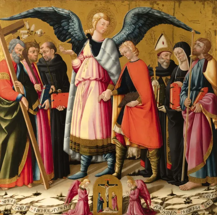 Framed Print : Tobias and the Angel Framed Print : Tobias and the Angel