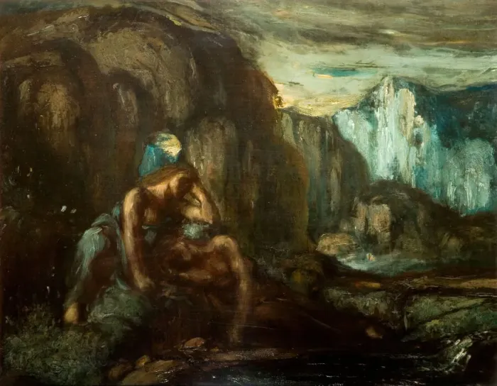 Framed Print : Tobias And The Angel, 1905. Creator: Charless Ricketts Framed Print : Tobias And The Angel, 1905. Creator: Charless Ricketts