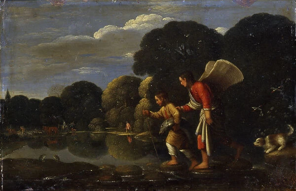 Tobias and the Archangel Raphael returning with the Fish, End of 16th century