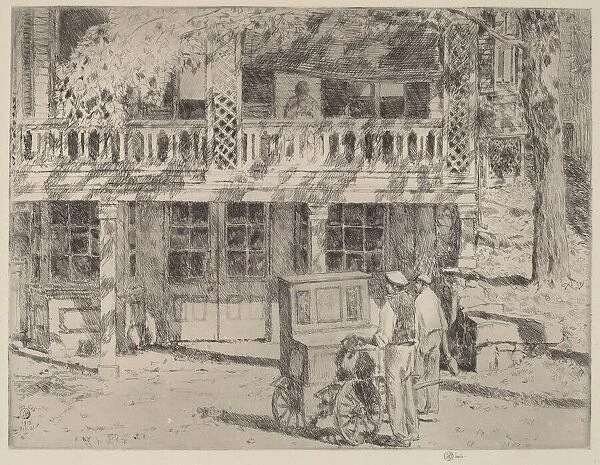 Toby s, Cos Cob, 1915. Creator: Frederick Childe Hassam