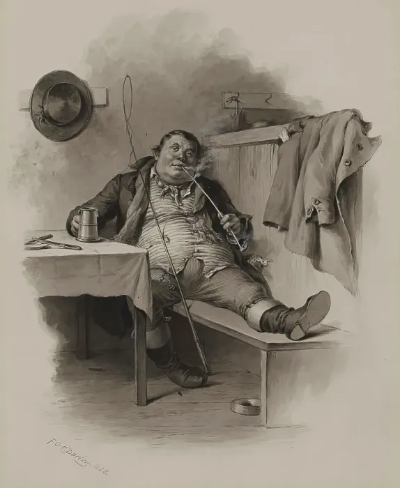 Framed Print : Toby Weller, 1888. Creator: Felix Octavius Carr Darley Framed Print : Toby Weller, 1888. Creator: Felix Octavius Carr Darley