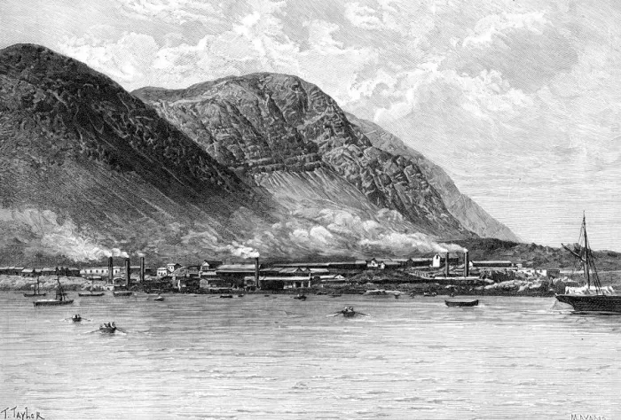 Framed Print : Tocopilla, c1890. Artist: T Taylor Framed Print : Tocopilla, c1890. Artist: T Taylor