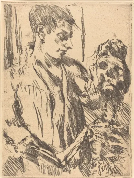 Framed Print : Tod und Jüngling (Death and the Young Man), 1921 (published 1922) Framed Print : Tod und Jüngling (Death and the Young Man), 1921 (published 1922)