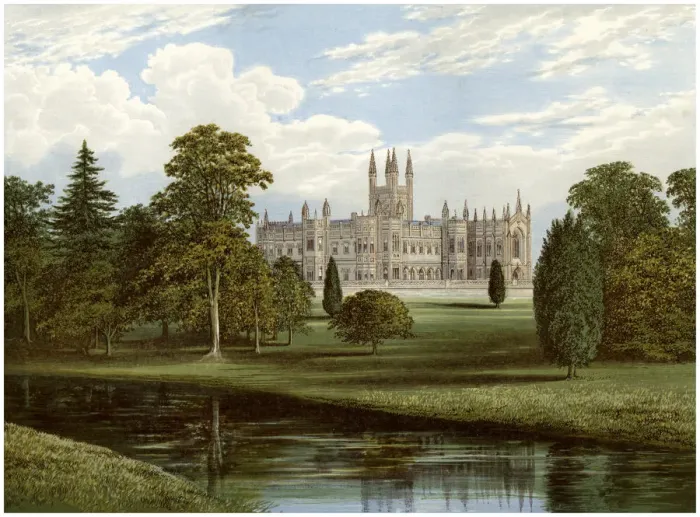 Framed Print : Toddington Park, Gloucestershire, home of Lord Sudeley, c1880 Framed Print : Toddington Park, Gloucestershire, home of Lord Sudeley, c1880