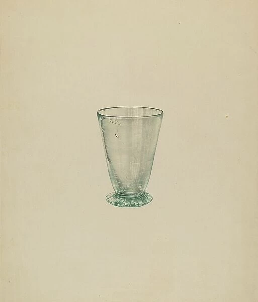 Toddy Glass, c. 1937. Creator: James McCreery
