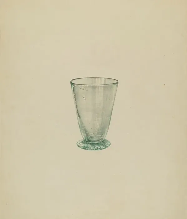 Framed Print : Toddy Glass, c. 1937. Creator: James McCreery Framed Print : Toddy Glass, c. 1937. Creator: James McCreery