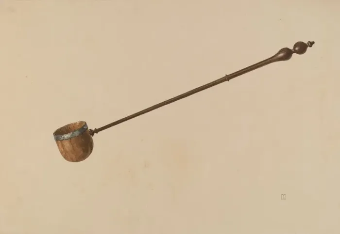 Framed Print : Toddy Ladle, c. 1939. Creator: Douglas Campbell Framed Print : Toddy Ladle, c. 1939. Creator: Douglas Campbell