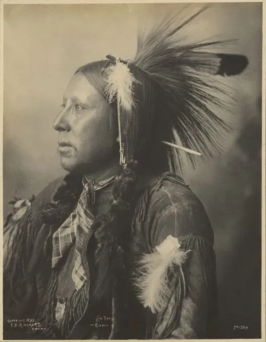 Framed Print : Six Toes, Kiowa, 1899. Creators: Adolph F. Muhr, Frank A. Rinehart Framed Print : Six Toes, Kiowa, 1899. Creators: Adolph F. Muhr, Frank A. Rinehart