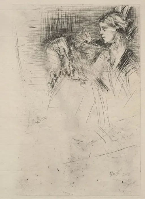 Framed Print : The Toilet, 1863. Creator: James McNeill Whistler (American, 1834-1903) Framed Print : The Toilet, 1863. Creator: James McNeill Whistler (American, 1834-1903)
