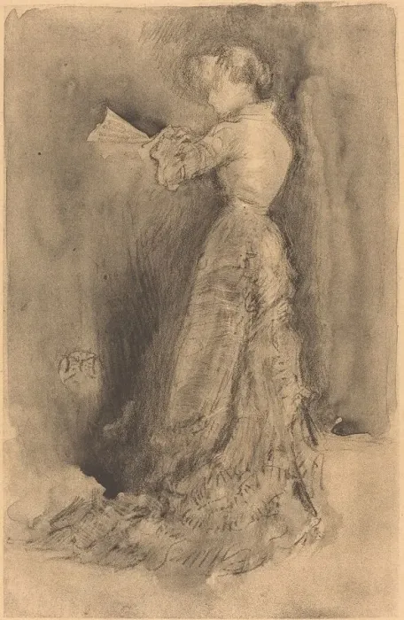 Framed Print : The Toilet, 1878. Creator: James Abbott McNeill Whistler Framed Print : The Toilet, 1878. Creator: James Abbott McNeill Whistler