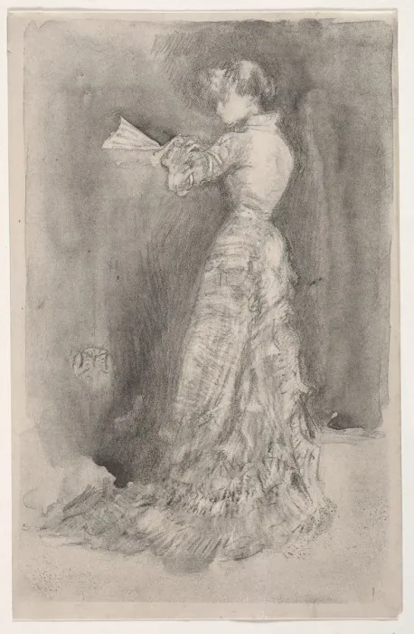 Framed Print : The Toilet, 1878. Creator: James McNeill Whistler (American, 1834-1903) Framed Print : The Toilet, 1878. Creator: James McNeill Whistler (American, 1834-1903)