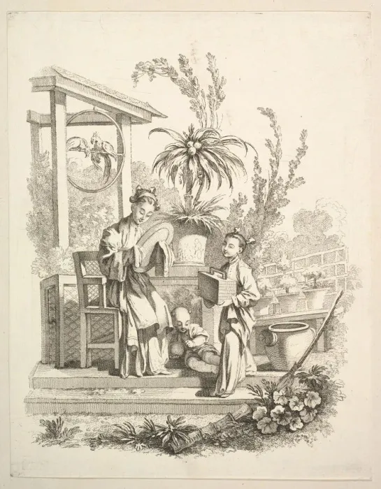 Framed Print : The Toilet, ca. 1742. Creator: Gabriel Huquier Framed Print : The Toilet, ca. 1742. Creator: Gabriel Huquier