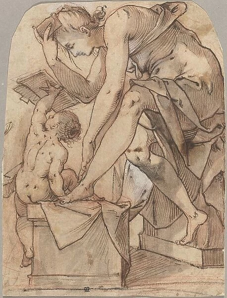 The Toilet of Venus, c. 1590. Creator: Joseph Heintz the Elder