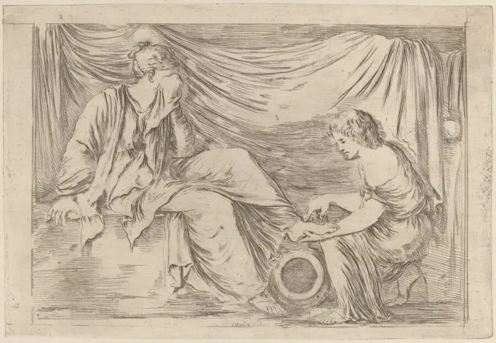 Framed Print : The Toilette of a Bride. Creator: Stefano della Bella Framed Print : The Toilette of a Bride. Creator: Stefano della Bella