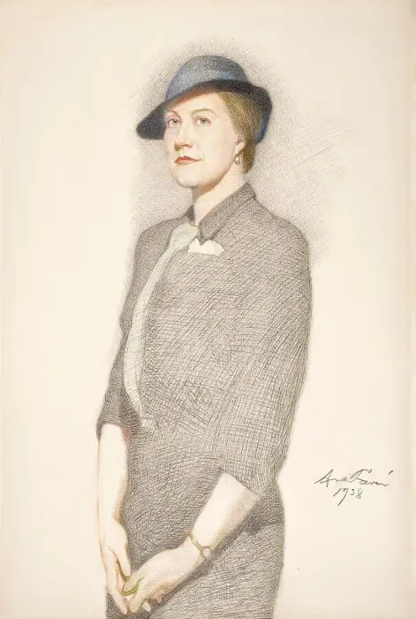 Framed Print : Toini Nikander (Antonietta Toini), 1938. Creator: Antti Faven Framed Print : Toini Nikander (Antonietta Toini), 1938. Creator: Antti Faven