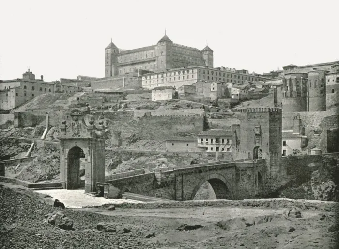 Framed Print : Toledo, Spain, 1895. Creator: W &s Ltd Framed Print : Toledo, Spain, 1895. Creator: W &s Ltd