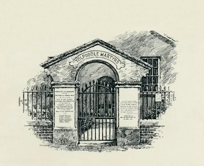 Framed Print : The Tolpuddle Memorial at the Tolpuddle Methodist Chapel, 1934 Framed Print : The Tolpuddle Memorial at the Tolpuddle Methodist Chapel, 1934