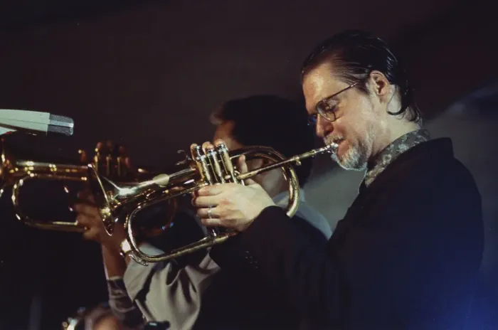 Framed Print : Tom Harrell, North Sea Jazz Festival, The Hague, Netherlands, 1992. Creator: Brian Foskett Framed Print : Tom Harrell, North Sea Jazz Festival, The Hague, Netherlands, 1992. Creator: Brian Foskett